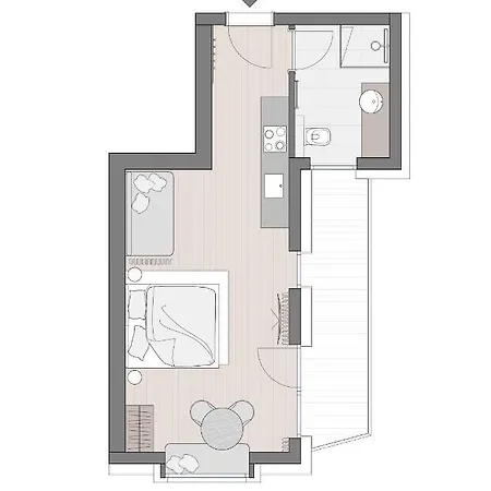 Zellrooms Апартаменты