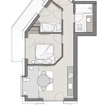 Apartament Zellrooms